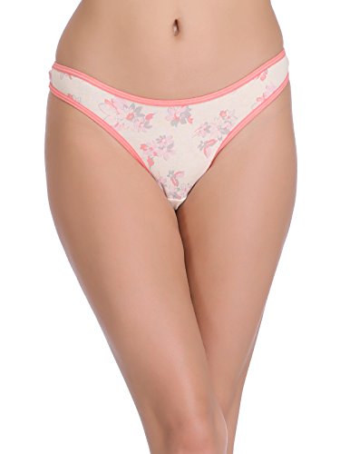 Clovia Women Cotton Floral Print Low Waist Thong RS.229 (43.00% Off) - Amazon