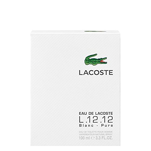 Lacoste L 12 Blanc homme / men, Eau de Toilette, Vaporisateur / Spray 100 ml, 1er Pack (1 x 100 ml) - 5