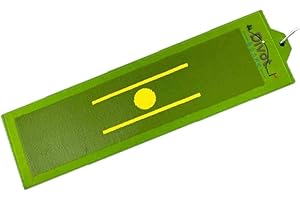 GOLFTRAININGAIDS Divot Board - Patentierter Lowpoint und Swing Path Trainer