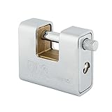  Fac - Candado 80 mm. laton rectang. blind. caja