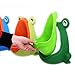 Hintel Colorful Frog Boys Potty Training Urinal with Whirling Target - Use a Baby Boy Urinal, Making It Fun, Easy Stress Free to Potty - Blue