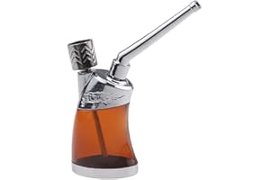 GLATTOL IKAAR - Tubi per tabacco, narghilè, acqua, sigaretta, narghilè, mini tubo portatile per fumo per interni ed esterni