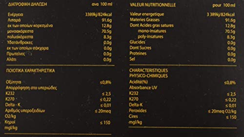 Lucius - Olio Extravergine di Oliva - 3 litri - Olio di Oliva Delicato e Profumato - Monovarietà Koroneiki