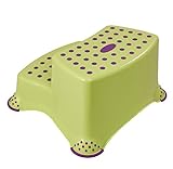 keeeper 10031262012 igor „hippo“ tritthocker zweistufig mit anti-rutsch-funktion lime green - 2