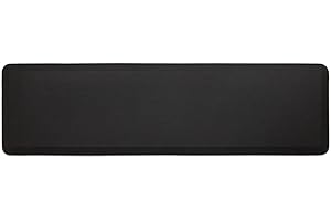 GelPro 106-23-2072-4 NewLife Designer Comfort Mat, Ergo-Foam Anti-Fatigue Kitchen Floor, Grasscloth Charcoal