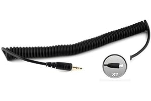 ayex Spiralny kabel adaptera S2 do np. zdalnego wyzwalacza migawki do Sony Alpha