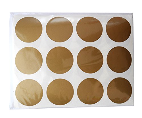 Mimmis Traktor® Wandtattoo 25 Punkte 4,5 cm GOLD matt schimmernd - 2