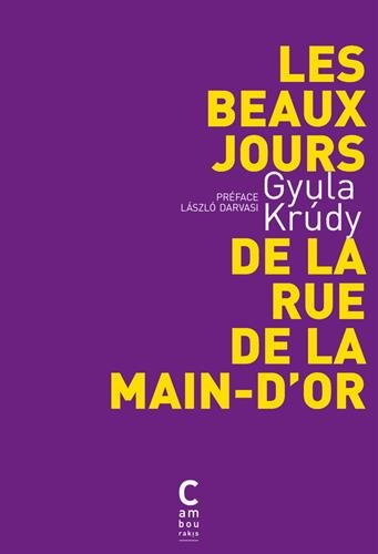 couverture de : Les beaux jours de la rue de la Main-d'Or