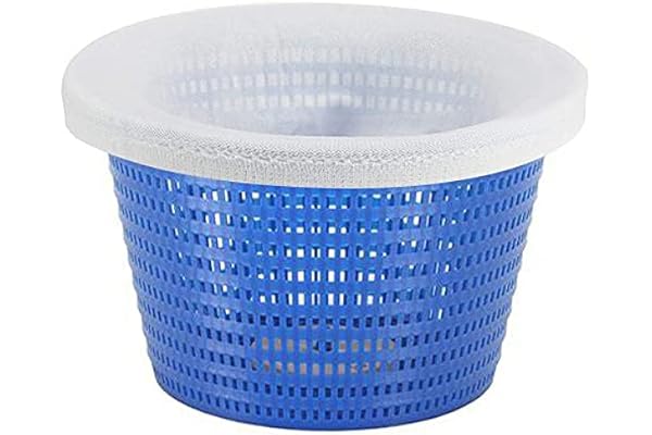KATELUO 20 Pièces Chaussettes de Skimmer de Piscine,Pool Skimmer Socks, Filtres en Tissu de Nylon Élastique,Chaussettes d'écumeur de Piscine pour Peuvent Emprisonner Pollen, Feuilles,Cheveux (20pcs)