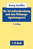 Image de Die Verwalterabrechnung nach dem Wohnungseigentumsgesetz