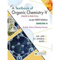 Text book of Organic Chemistry - 5 (CBCS) : M.K. Jain, S.C. Sharma