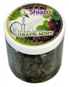 Shiazo 250gr. Traube Minze - Stein Granulat - Nikotinfreier Tabakersatz