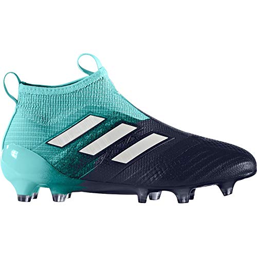 adidas Unisex Kids' Ace 17+ Purecontrol Fg Footbal Shoes, Turquoise türkis/Blau, 4 UK 4UK Child