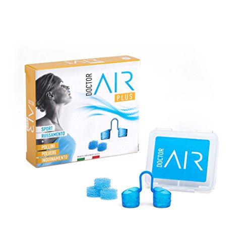 Doctor Air Plus Allergie e Polvere dilatatore nasale Con Filtri riutilizzabile MADE IN ITALY