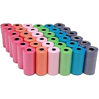 BPS (R) Bolsas de Caca Bolsa Excremento 36 Rollos, Total 540 Bolsas, Poop Bag para Perro, Mascotas, Animales Domésticos (36 rollos) BPS-2329-2