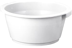 Denox 1 Barreño Iberia 10L, adecuada organización, color blanco, 10 Litros