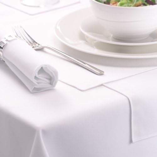 Signature Rectangular Tablecloth White 178 x 275 cm