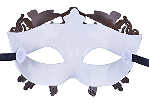 Coofit Mens Maskerade Maske Gesicht Griechischen und Römischen Stil Venezianische Halbmaske - 4