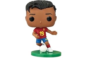 VALNIGHT Lamine Yamal Figurine de football T-shirt d'Espagne Cadeau pour enfants et adultes