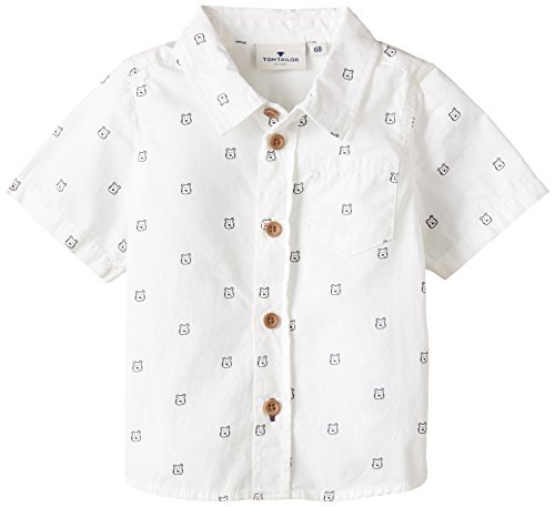 TOM TAILOR Kids Baby Boys Shirt -  Off-white - 3-6 Months