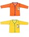 Babeezworld Baby Cotton Front Open Full Sleeves Vest Tshirt Jhabla Top Suitable For Girls & Boys (Kids Pack Of2) RS.299.00