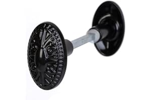 Bouton Double Décor KLOSE besser fonte d'aluminium ,tige carré de 6 mm