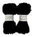 Produktbild Ophelia Italy BigArmKnit017 Wollstrang dickes Garn, 70% Acryl 30% Schurwolle, Paket 2x 100 g, schwarz