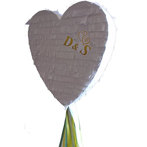 Herz Pinata für Hochzeit, Verlobung oder Geburtstag Party - 4