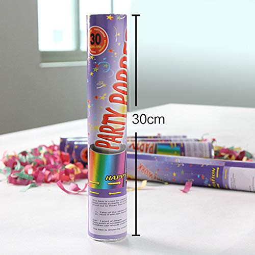 Wuudi Handbrause/Streupistole für Hochzeit, 30 cm, 6 Stück