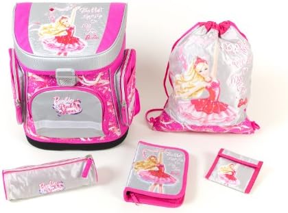 Paxos 01331 Barbie Pink Shoes Kindergarten Set 5 Pieces