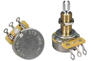 CTS USA Potentiomètre CTS 500K Audio Volume Ton Linéaire Long Shaft Pour Guitare Électrique Basse Électrique Gibson Les Paul SG Diable CTS500-B60