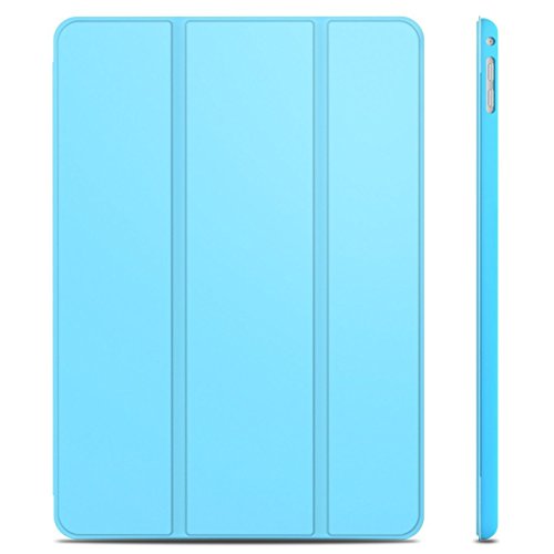 iPad Air 2 Hülle, JETech iPad Air 2 Slim-Fit Smart Case Hülle Schutzhülle Tasche mit Leichte Ständer und Auto-Einschlaf/Aufwach für Apple iPad Air 2 (Blau)