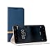Produktbild SunFay Nokia 5 Hülle PU Leder Tasche Schutzhülle Flip Case Wallet für Nokia 5 Cover - Blau