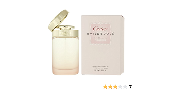 Cartier - Profumo Baiser volé con vaporizzatore, 100 ml : Amazon.it:  Bellezza