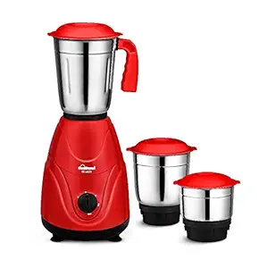 SUNFLAME Shakti 500W Mixer Grinder (Red)