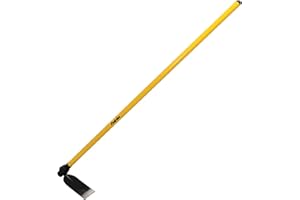 La zappa Azada herramienta agrícola para trabajar el suelo con mango de fibra de vidrio (140 cm 600 gr)