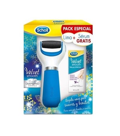 Scholl - Lima electrónica azul velvet smooth dr.