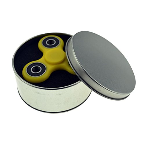 Kolylong Round Metal Box For Fidget Hand Spinner Triangle Finger Toy, Focus ADHD Autism Fingertip Gyro Toy Carry Case Kolylong Round Metal Box For Fidget Hand Spinner Triangle Finger Toy, Focus ADHD Autism Fingertip Gyro Toy Carry Case