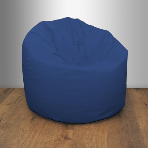Shopisfy Large Children's & Teen's Water Resistant Fabric Bean Bag, Blue