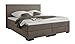 Produktbild BELVANDEO I Boxspringbett VERONA I 200x200-cm I H2 I Mit hochwertiger Bonellfederkern Matratze & Kaltschaum-Topper & Kopfteil I Doppelbett I Hotelbett I Made in Germany
