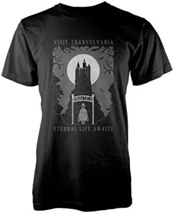 Black Mens Teo One Way Men's Black T-Shirt - Size : XL