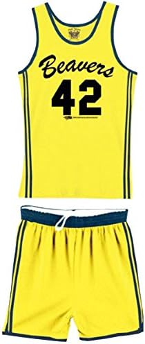 Teen Wolf Beavers 42 Scott Howard Werewolf Basketball Jersey Complete Costume...