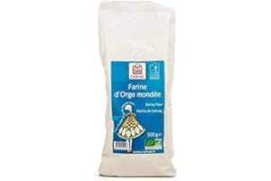 EPICERIE SALÉE CELNAT - Farine D'Orge Mondé Bio 500G - Lot De 2