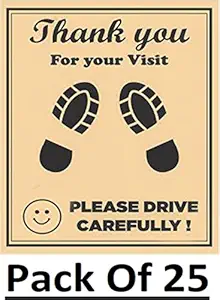 RONISH (Pack of 25) Paper Disposable car Mat for All Cars