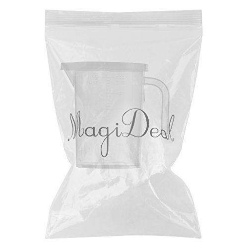MagiDeal Transparente Küche Flüssigskala Messbecher Messbehälter – Klar, 500ml - 2