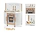 Produktbild Sun Kinderküche Spielküche Kinderspielküche Gourmet aus Holz Weiss by Woodinis-Spielplatz