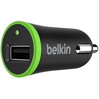 Belkin F8J054btBLK - Cargador para coche 12 W (para smartphones y tabletas, compatible con iPhone 8/8+ y iPhone X) negro