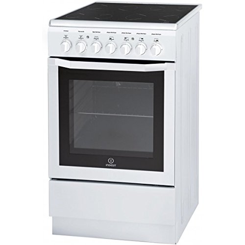 examen Indesit I5VMC1A(W) FR Autonome A Blanc four et cuisinière - Fours et cuisinières (Cuisinière, Blanc, Rotatif, Devant, Electrique, 57 L)