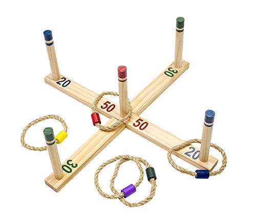 Professor Puzzle Ring Toss Garden Game