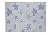 Lorena Canals Vintage Star Rug and Cushion (Ocean)
